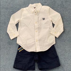 Chaps outfit. Size 3/3t.